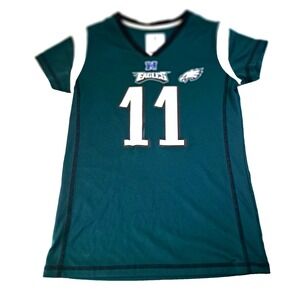 Philadelphia‎ Eagles Carson Wentz #11 NFL Team Apparel Jersey GIRLS Large 10/12